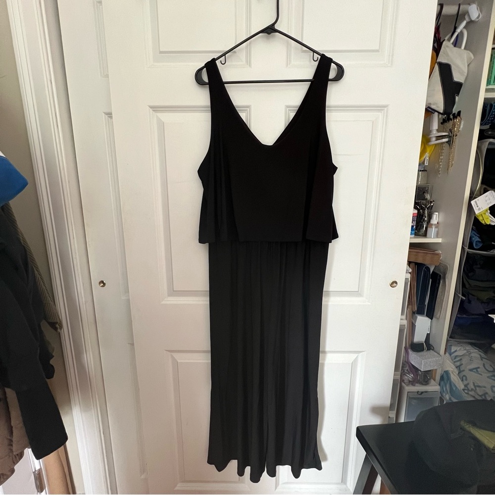 NIK AND NASH BLACK JUMPSUIT XL NWT